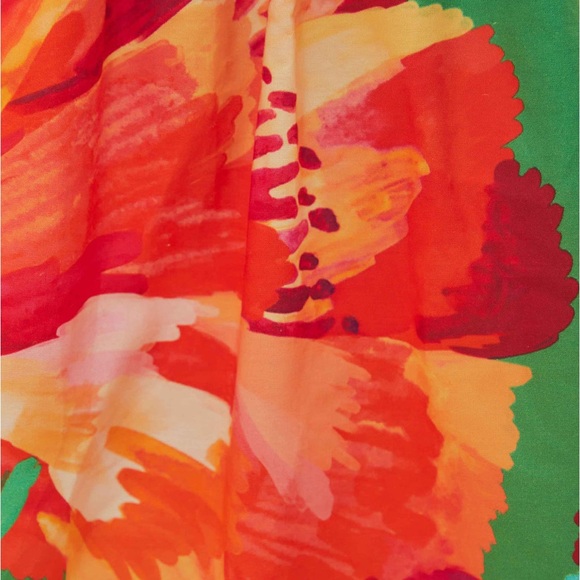 Farm Rio Foliage Mix Cotton Mini Dress, Size XS - Picture 5 of 16